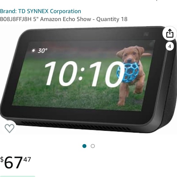 Brand new Echo Show 5 Alexa - Picture 3 of 3
